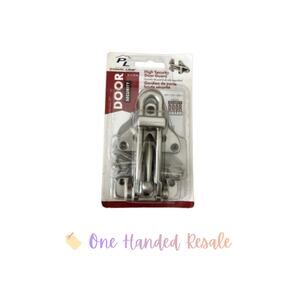 Prime-Line U 11316 Swing Bar Door Guard Lock, Satin Nickel Finish, High Security